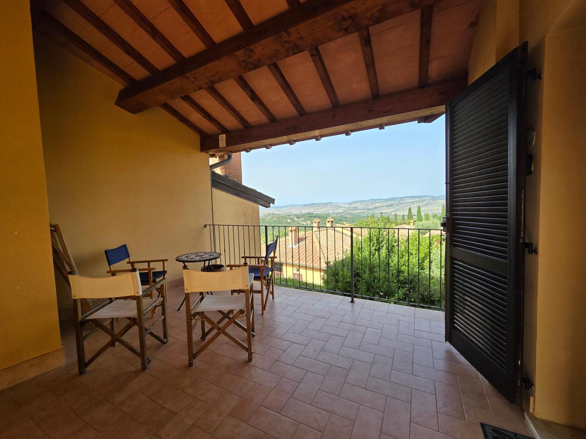 Finestra Della Val D'Orcia Apartamento Contignano Exterior foto