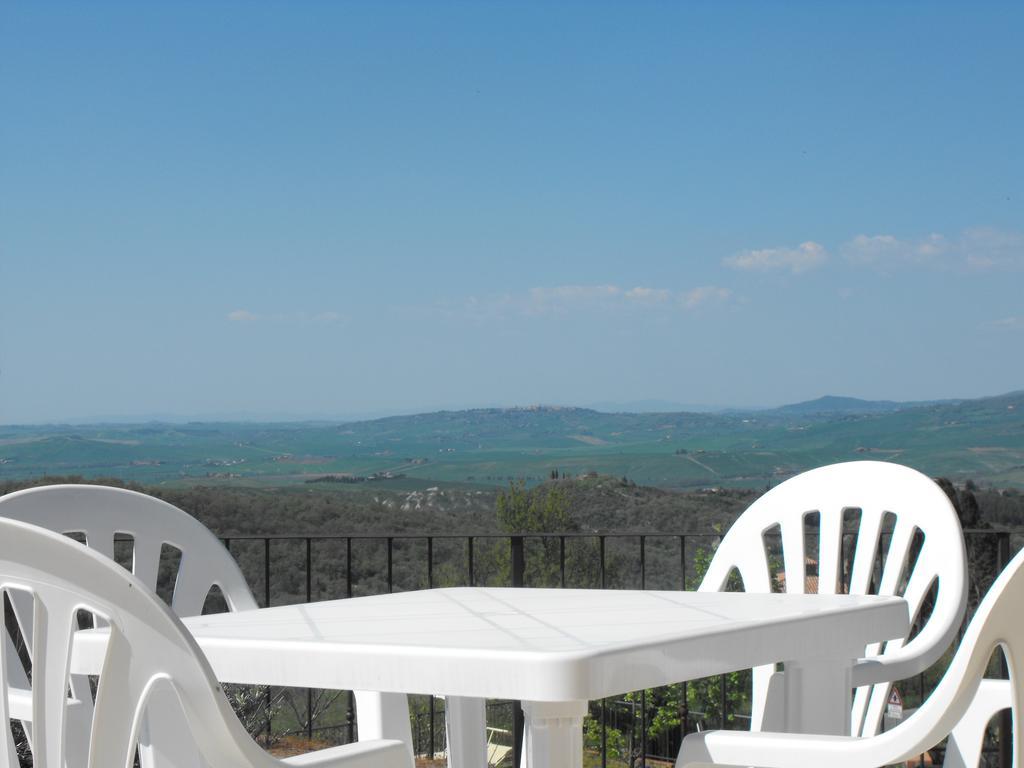 Finestra Della Val D'Orcia Apartamento Contignano Quarto foto